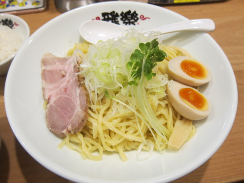 雅楽 (あざみ野)　生揚げ醤油つけ麺