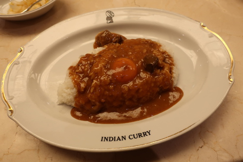 インデアンカレー 丸の内店 (東京) カレー玉子入り