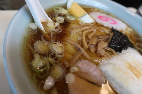 あづま (高円寺) 餅ラーメンでハッピーニューイヤー