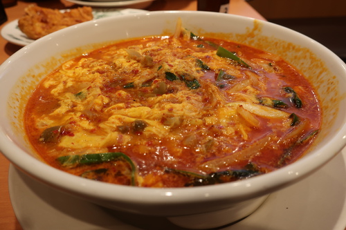 日高屋で大宮担々麺