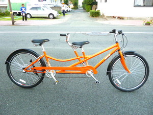 二人乗り自転車(タンデム)各地で動きが