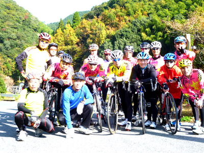 初めての紅葉ライド