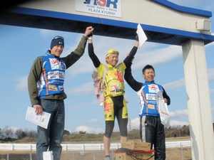 優勝 ＨＳＲ九州ロードレース制す