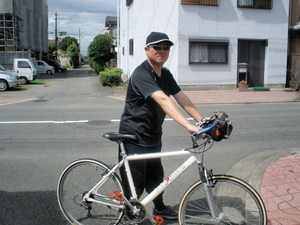 自転車で運を 転ばし一ヶ月で5k減