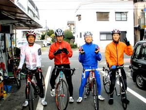 一緒に走ろう気分は一流選手