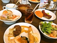 【フォンタナ】さんで、がっつりバイキングランチ(　　ﾟωﾟ)！