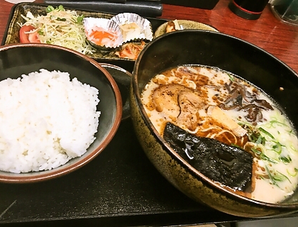 肥後のおなご Masaのくいしんぼう日記 京 大将軍 さんで食べたラーメン定食はボリューム満点 ヾ ﾟd