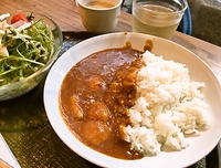 【もったいない食堂 IKOI CAFE】さんへ！本山町の「 ティア」さんが移転リニューアルした所だよヾ(⌒(ﾉ'ω')ﾉ