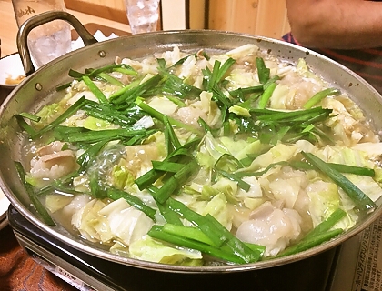 【藍いち】さんへ、ぶりぶりホルモンのもつ鍋を食べに( ˙ө˙) 【藍いち】さんへ、ぶりぶりホルモンのもつ鍋を食べに( ˙ө˙)