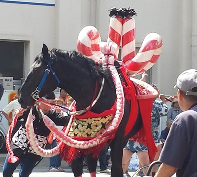 飾り馬卸しでした(^^)・藤崎宮秋の例大祭 飾り馬卸しでした(^^)・藤崎宮秋の例大祭