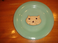 猫の日　クッキー作ってみた。