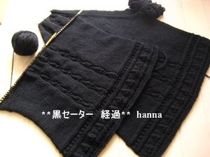 編み物経過と編み始めたモノ♪