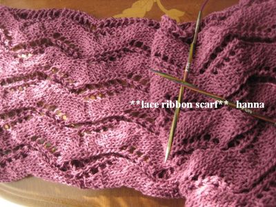 Lace Ribbon Scarf