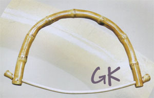 でかバッグの前途多難・・bamboo handle