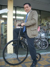 第2弾・レトロ自転車乗ってます