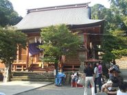 宇土秋季大祭「西岡神宮」境内・・・