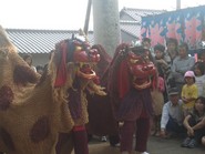 宇土秋季大祭「西岡神宮」境内・・・