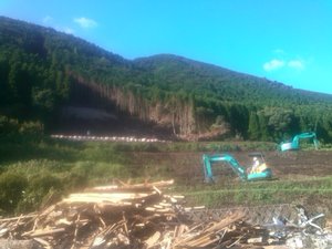 お店のあった場所