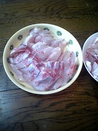 お魚さんと格闘～！！