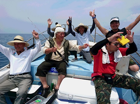 中川、吉田御一行様！