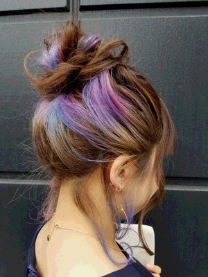 ヘアアレンジ×ヘアカラー ヘアアレンジ×ヘアカラー