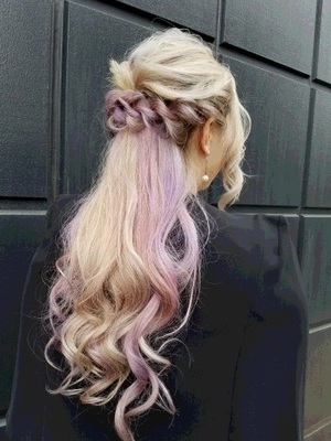 ヘアアレンジ×ヘアカラー ヘアアレンジ×ヘアカラー