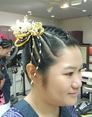 お祭りヘアー お祭りヘアー