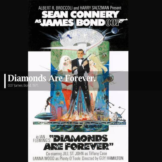 007 ダイヤモンドは永遠に 1971 007 ダイヤモンドは永遠に 1971