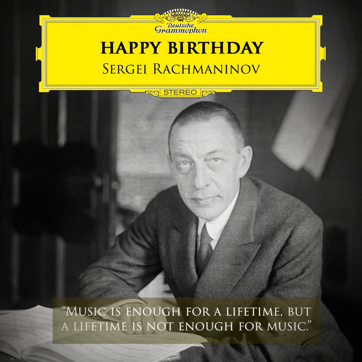 Sergey Rachmaninov Sergey Rachmaninov