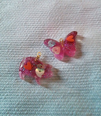 初レジン♪♪ 初レジン♪♪
