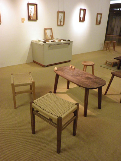 霧工房 木の作品展(2013.9/3-9/8)