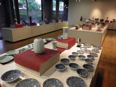 竹ノ下左千夫作陶展(2014.8/19-8/24) 竹ノ下左千夫作陶展(2014.8/19-8/24)