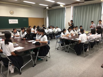 熊本工業高校の女子生徒さんと懇談会を開催しました！