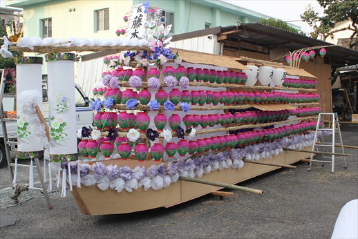 御船町 精霊流し