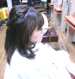 簡単 ヘアアレンジ(3分)
