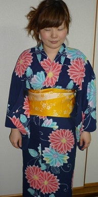 浴衣☆着付け