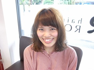 デジタルパーマで♪