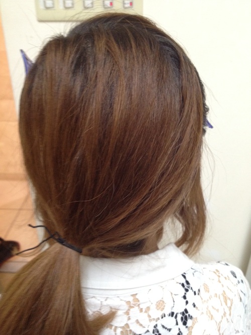かんたんヘアアレンジロング編