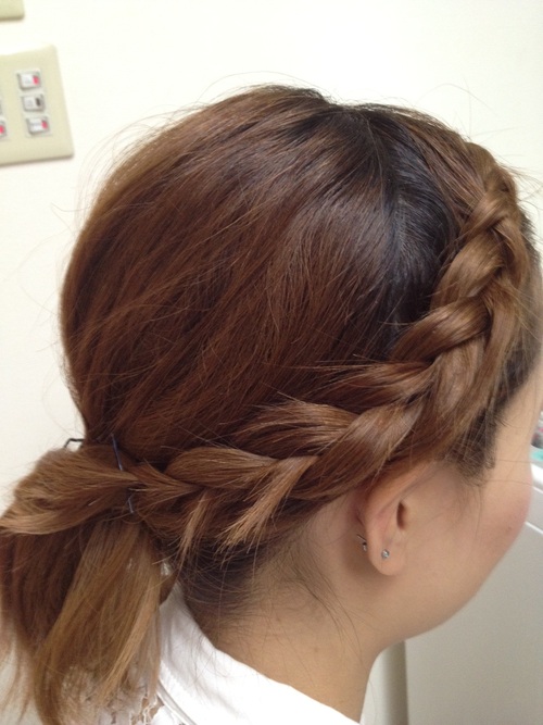 かんたんヘアアレンジロング編