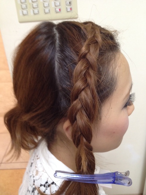 かんたんヘアアレンジロング編
