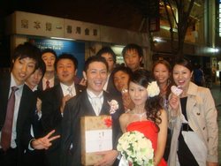 公平、裕子さん、おめでとう!
