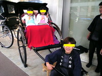 ●人力車とベロタクシー