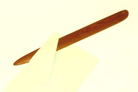 木製のペーパーナイフ
