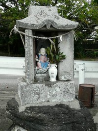 堂崎恵比寿さんと漁場。