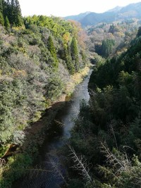 飯星峠を越える