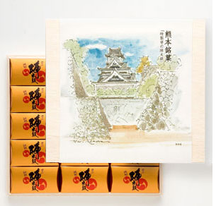 本日の一品『特製誉の陣太鼓』(お菓子の香梅)