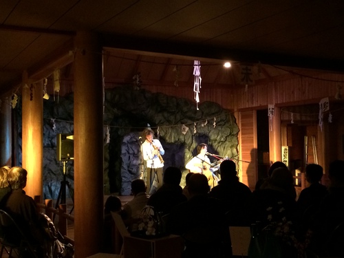 神楽殿のLive☆