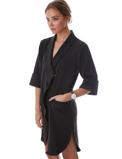 フィフス the fifth label front row dress ハーフスリーブオーバーラップワンピース フィフス the fifth label front row dress ハーフスリーブオーバーラップワンピース