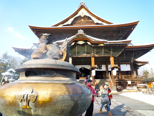 長野紀行☆雪の善光寺