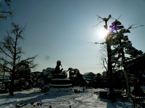 長野紀行☆雪の善光寺